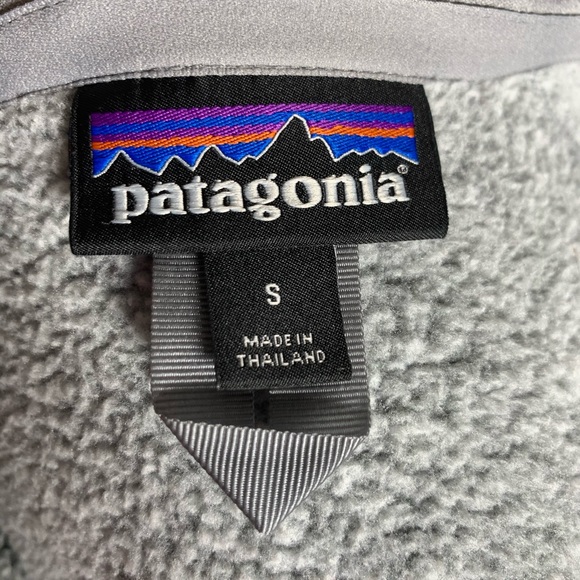 Patagonia Women's Quarter Zip Better Sweater Gray - Picture 7 of 8